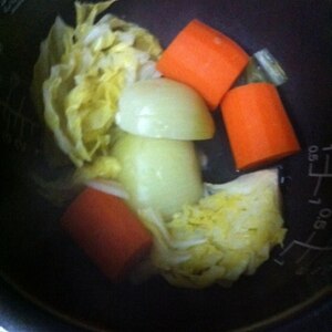 炊飯器で離乳食 野菜スープ＆基本の柔らか野菜